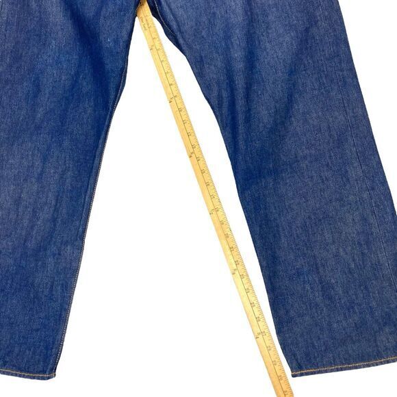 Levi's 501 Jeans Men 44 x 32 Blue Wash Classic Straight Leg Vintage Casual Denim - Picture 11 of 13